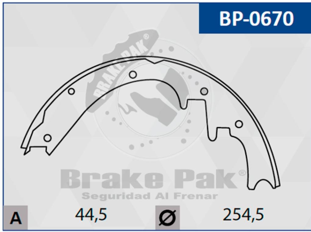 P4-30-C2 ZAPATAS GRAND CHEROKE BP BP-0670