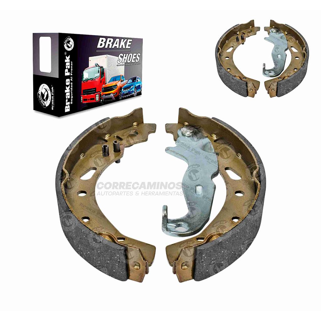 P3-39-E5 ZAPATAS MAZDA 2 TOYOTA YARIS BP-0991<