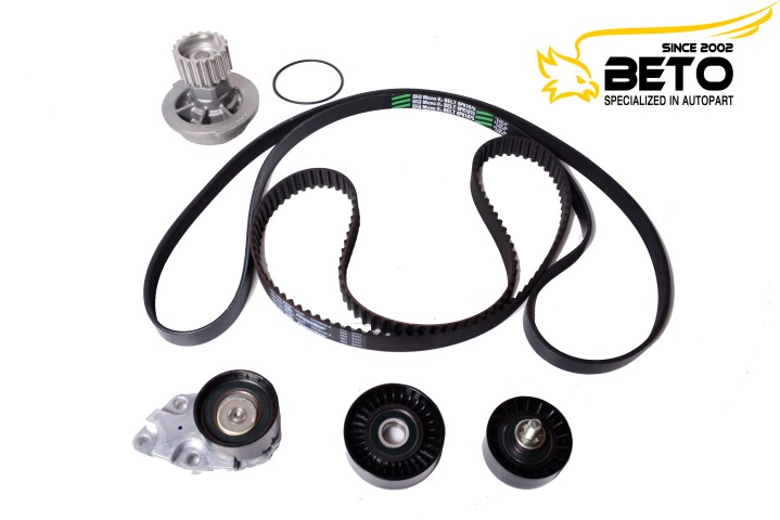 P3-27-C1 KIT REPARTICION OPTRA AVEO OPTRA 1.4 1.6 + BOMBA AGUA + KIT ACCESORIOS BT1-1333.G1J&lt;