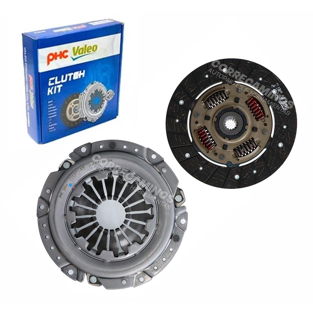 P3-23-E2-KIT EMBRAGUE COBALT ZAFIRA ASTRA ONIX CORSA EVOLUTION 1.8 SIN BALINERA (VALEO) GMK-064P <