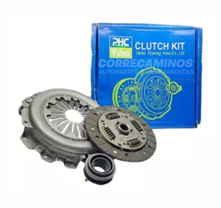P2-18-D1 KIT EMBRAGUE ACCENT 1.3 1.4 EXCEL 1.5 (VALEO) HDK-034b <