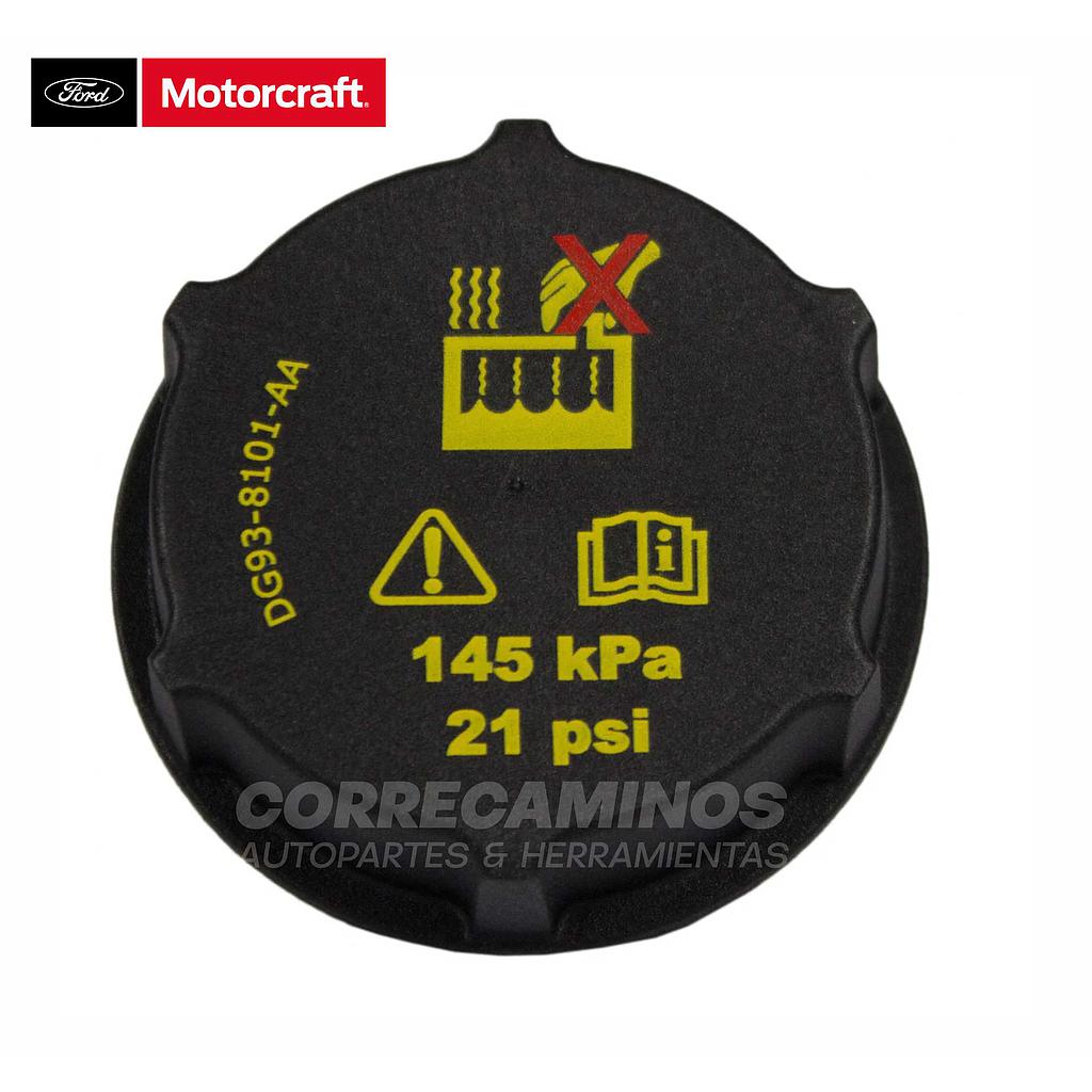 P1 TAPA TARRO AGUA MAZDA 3 FORD FIESTA (MOTORCRAFT) DG9Z8100 &lt;