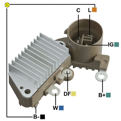 P3-43-D5 REGULADOR SPRINT TIPO DENSO GA817