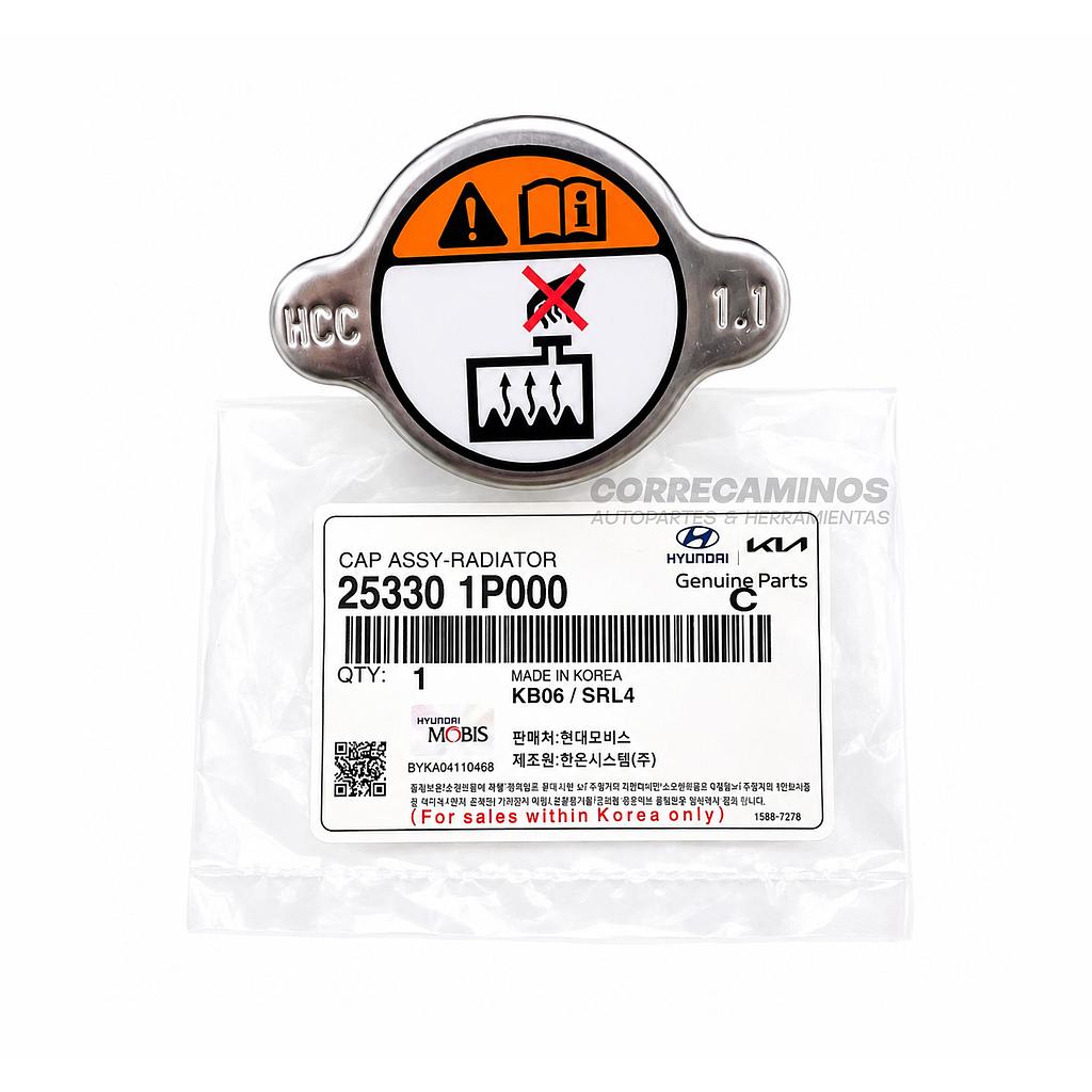TAPA RADIADOR 1.1 (MOBIS) 25330-1P000<