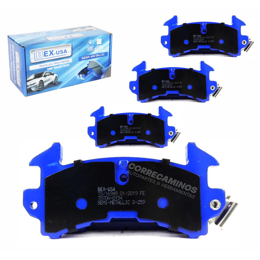 PASTILLAS BLAZER (CUADRADA) DEL 7070A BEX USA <