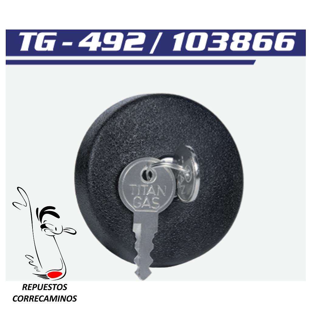 P1-29-F7 tapa gasolina luv 33mm llave TG-492