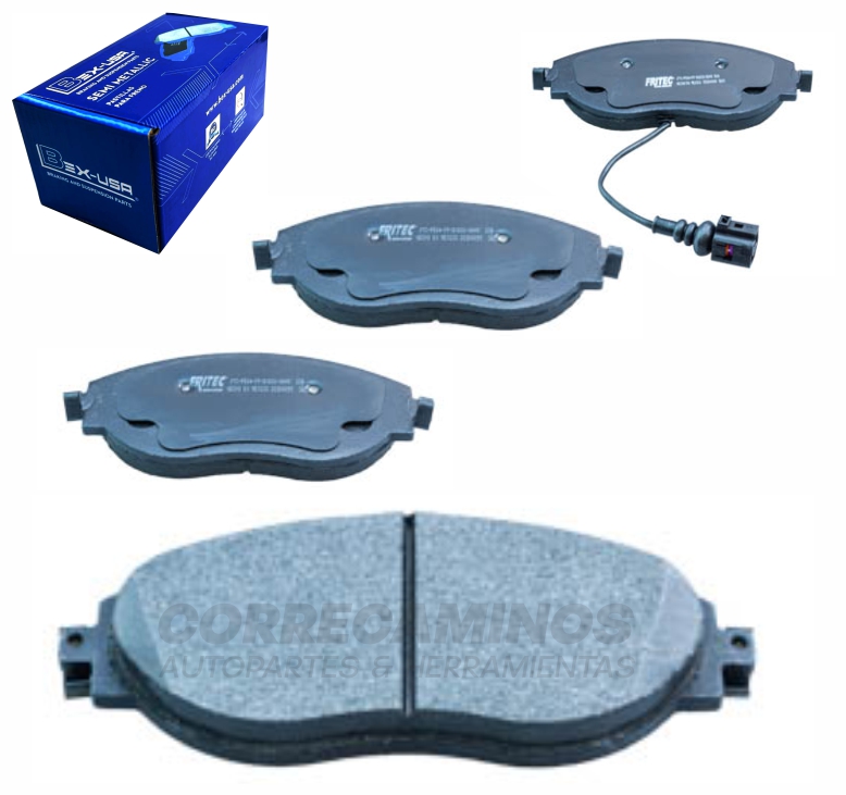 PASTILLAS AUDI Q3 S3 SEAT SHARAN VOLKSWAGEN PASSAT CC	TIGUAN GOLF CUPRA FORMENTOR (BEX USA) 8849&lt;