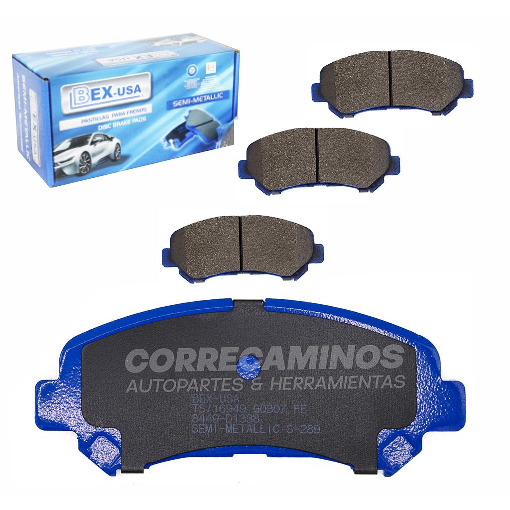 PASTILLAS KOLEOS CX5 XTRAIL QASQAI XTRAIL BLAZER 18&gt; 8449 (BEX USA)&lt;