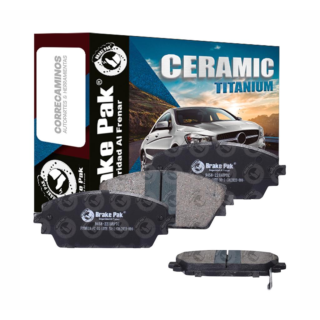 PASTILLAS FRENO MAZDA 3 20&gt; 9458 TRASERO (BRAKE PAK) 9458