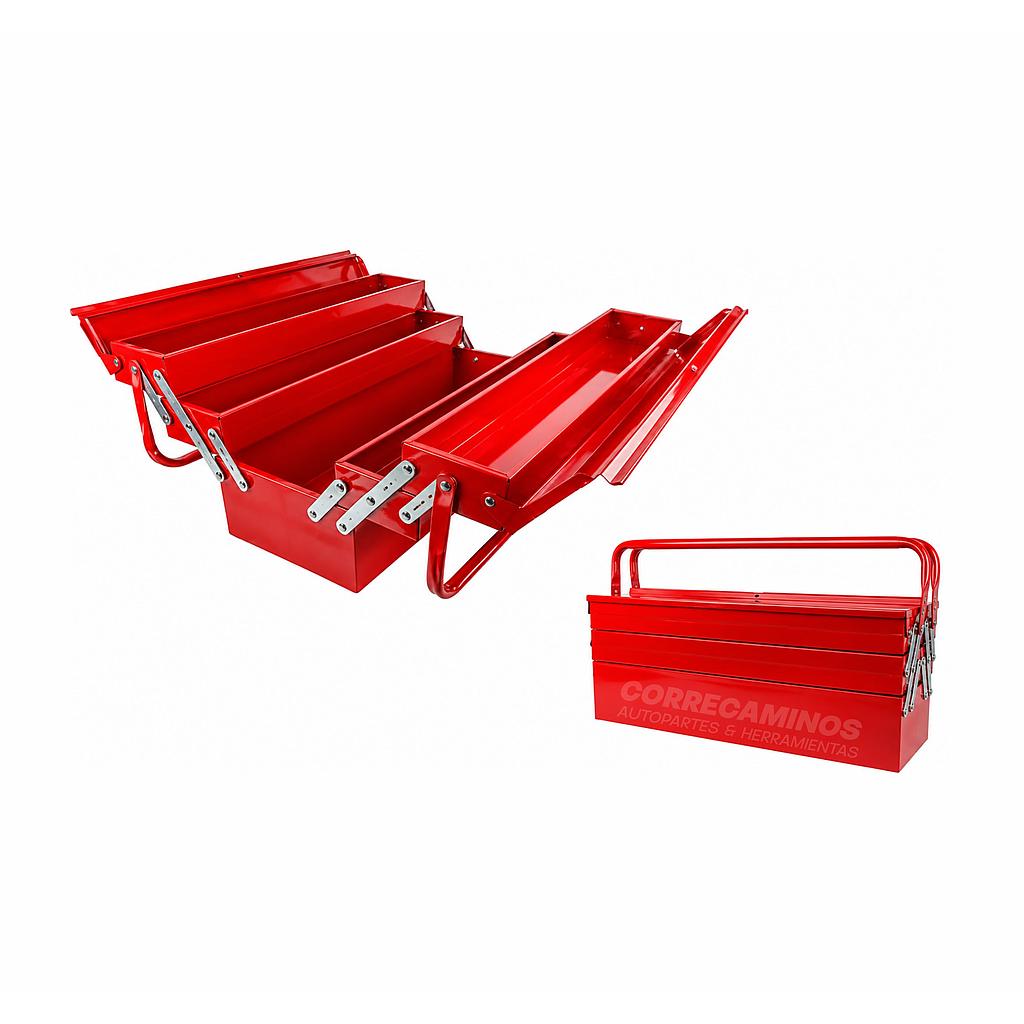 CAJA HERRAMIENTAS METALCA DESPLEGABLE 5824C