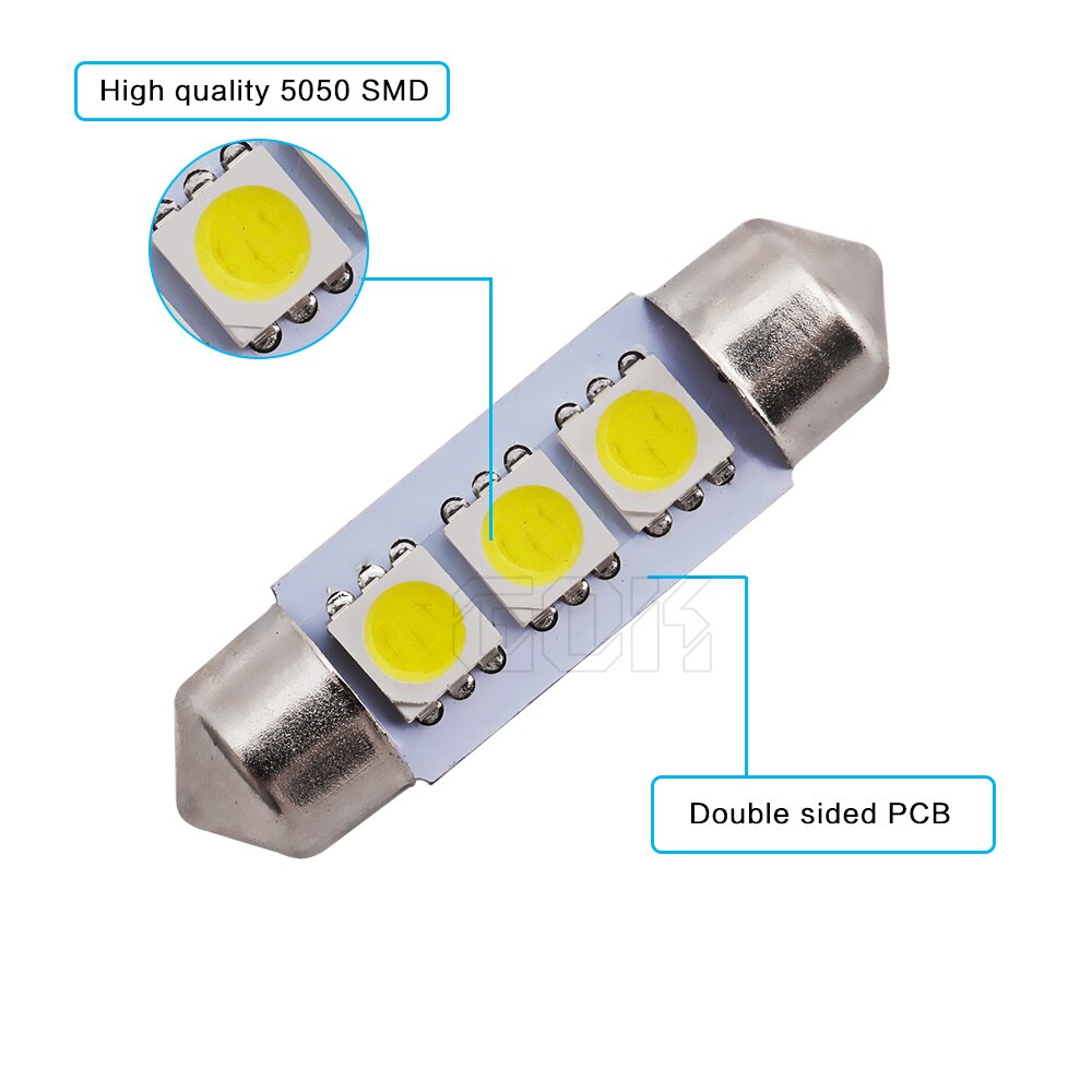 P3-1.1-B4 BOMBILLO TECHO 3 LED LUZ BLANCA 9776