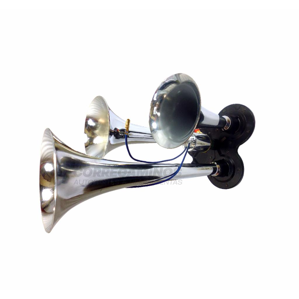 # CORNETA NEUMATICA - ELECTROVALVULA TRIPLE ALTO VOLUMEN YZ-632