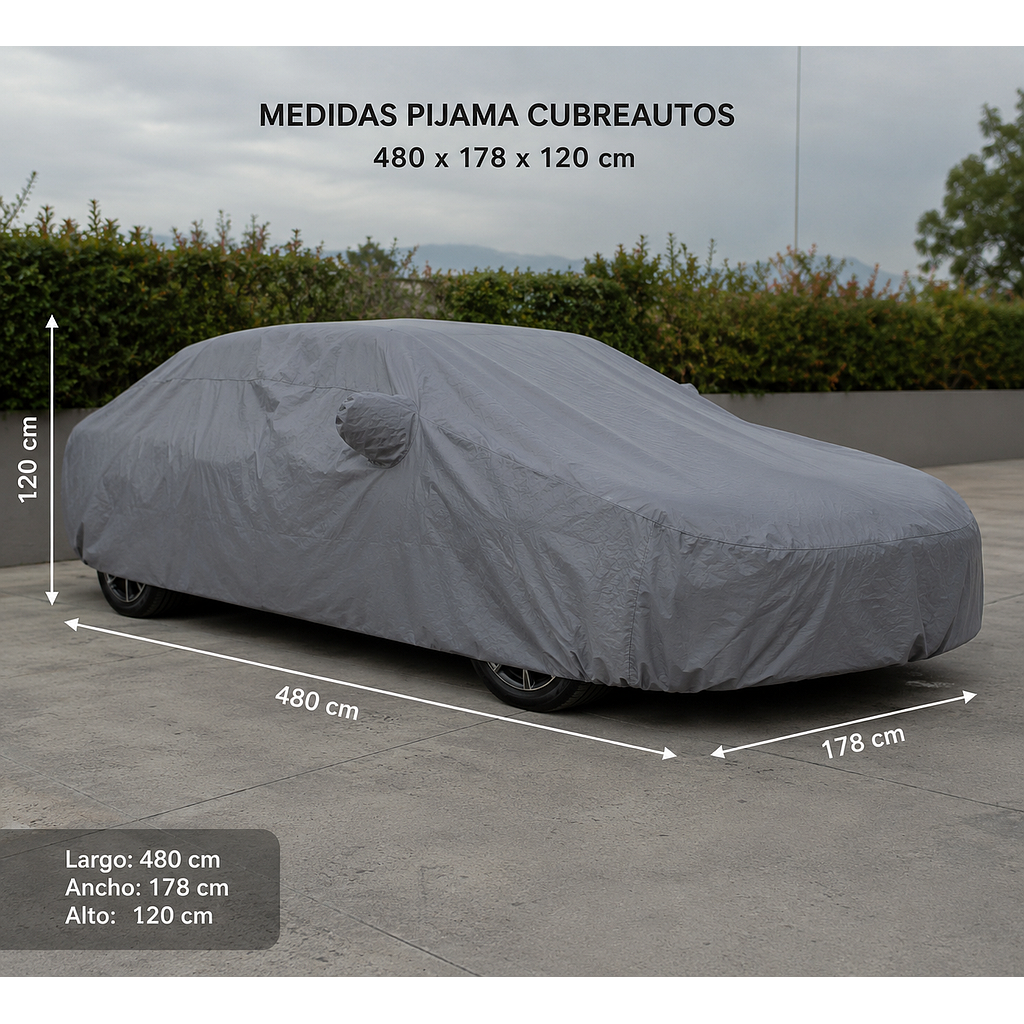 P5-3-B1 CUBREAUTOS PIJAMAS TALLA L