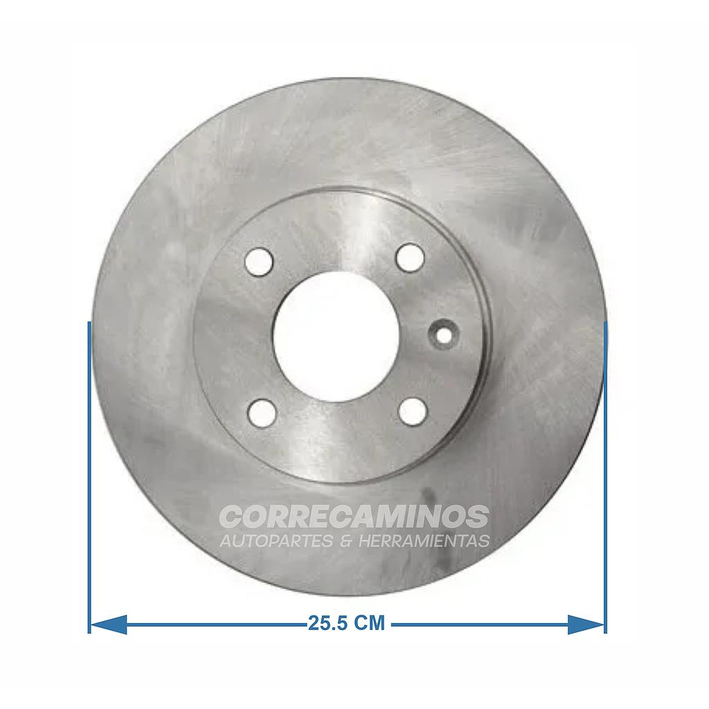 B NN DISCO FRENO COBAL SONIC (25.5 CM) 12> D-1039-V <