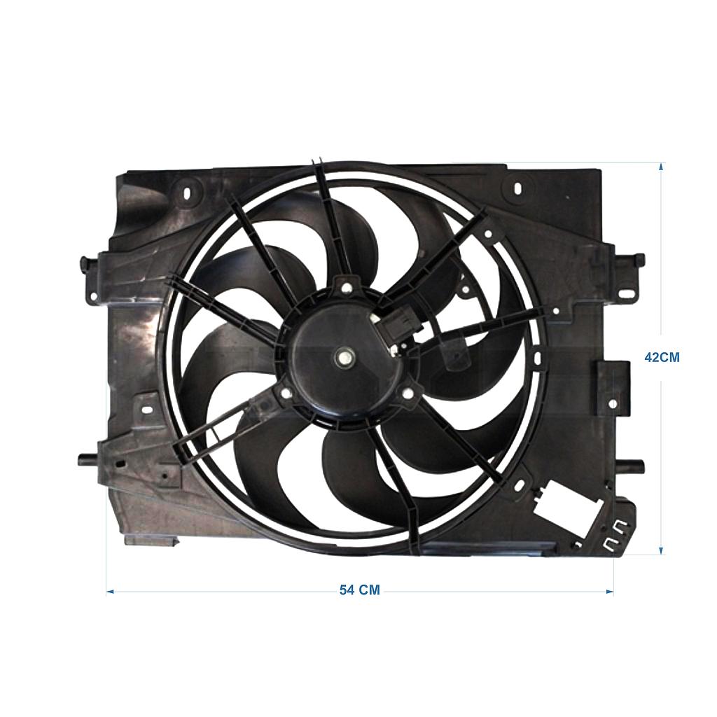 P4-42-C3 MOTOVENTILADOR LOGAN SANDERO OROCH M-N 214753416R<