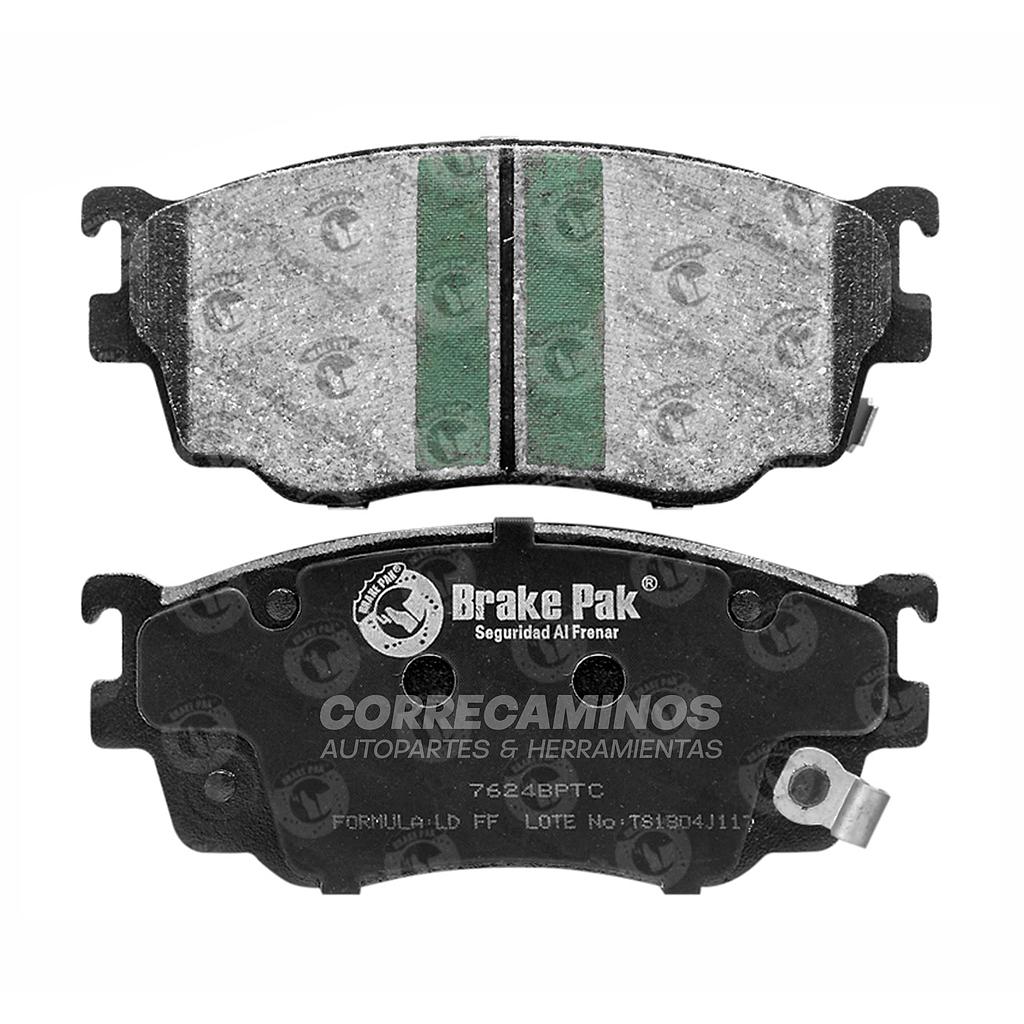 PASTILLAS FRENO MAZDA 6 FWO F6 (BRAKE PAK ) 7624 &lt;