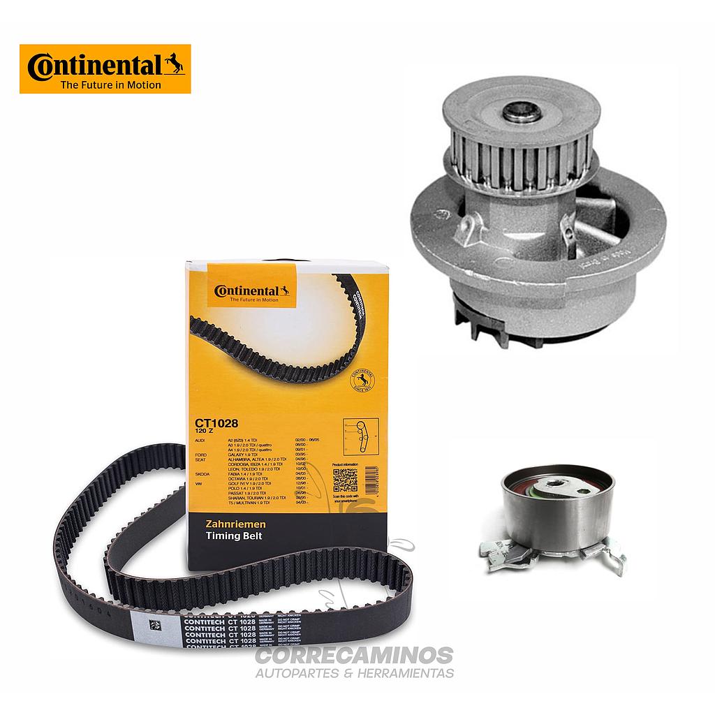KIT REPARTICION CON BOMBA DE AGUA CHEVROLET COBALT ONIX (CONTINENTAL) KIT-087EX &lt;