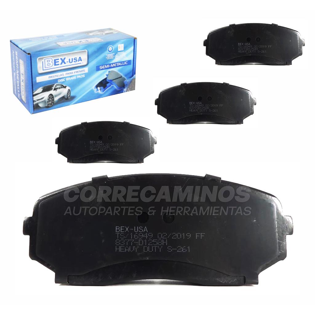 PASTILLAS FRENO CX7 XC9 MONTERO SPORT FORD EDGE DELANTERAS (BEX USA) 8377