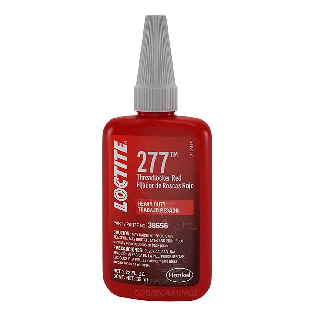 FIJADOR TORNILLOS FUERZA ALTA (LOCTITE) 36ML