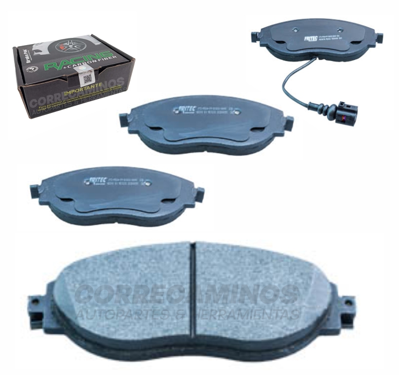 PASTILLAS AUDI Q3 S3 SEAT SHARAN VOLKSWAGEN PASSAT CC TIGUAN GOLF CUPRA FORMENTOR (BRAKE PAK) 8849<