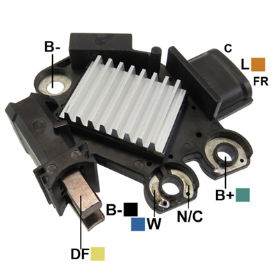 P3-43-H6 REGULADOR I10 1.0 KIA PICANTO 1.250 KIA RIO SPICE KIA REVOLUTION TIPO VALEO (GAUS) GA1812