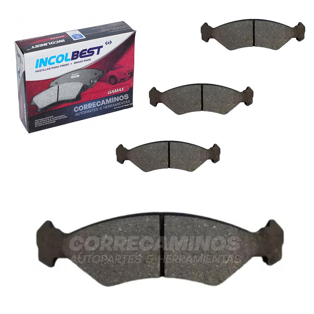 PASTILLAS ECOSPORT FIESTA DELANTERAS (GAMAX) 10206
