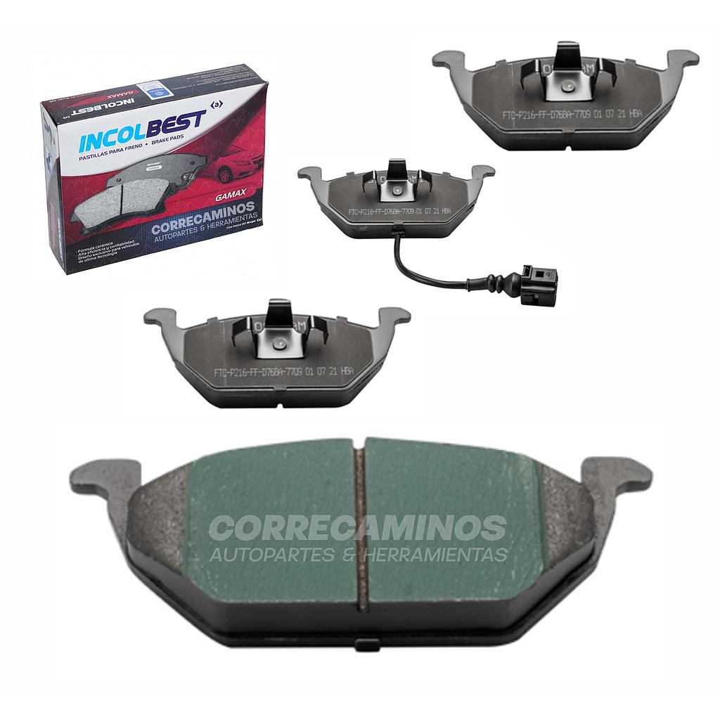 PASTILLAS JETTA CLASIC FABIA OCTAVIA AUDI A4 A3 (GAMAX) 7709