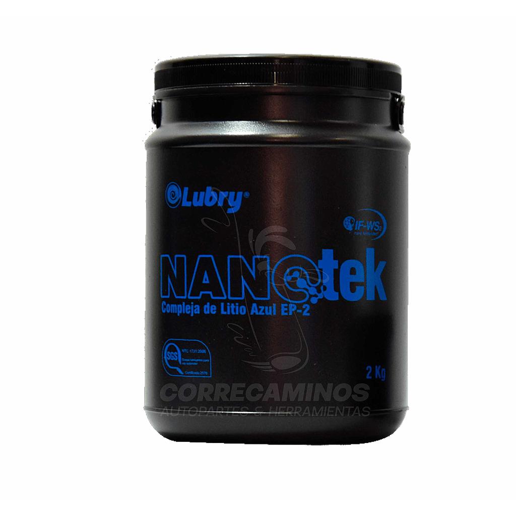 GRASA LITIO AZUL (NANOTEK) 2Kg