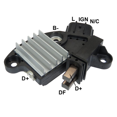 P3-43-Ñ5 REGULADOR ALTERNADOR CHERY VAN GA106