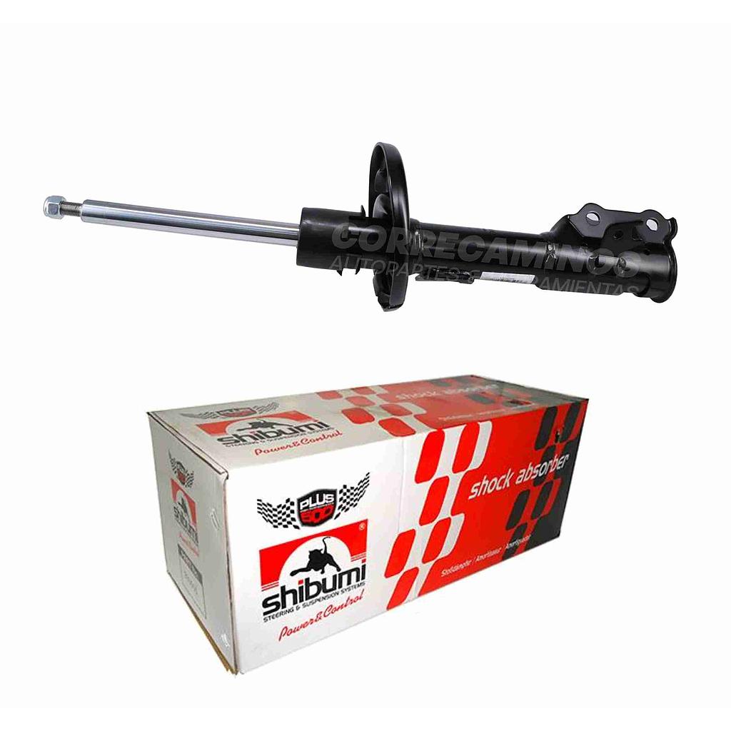 P4-7-E3 AMORTIGUADOR FORD FIESTA DELANTERO L (SHIBUMI) BE8Z18124A<
