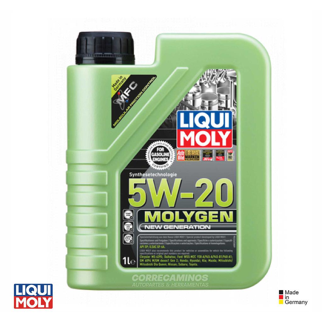 P4-39-D1 ACEITE 5W20 1 LITRO (LIQUI MOLY) MOLYGEN