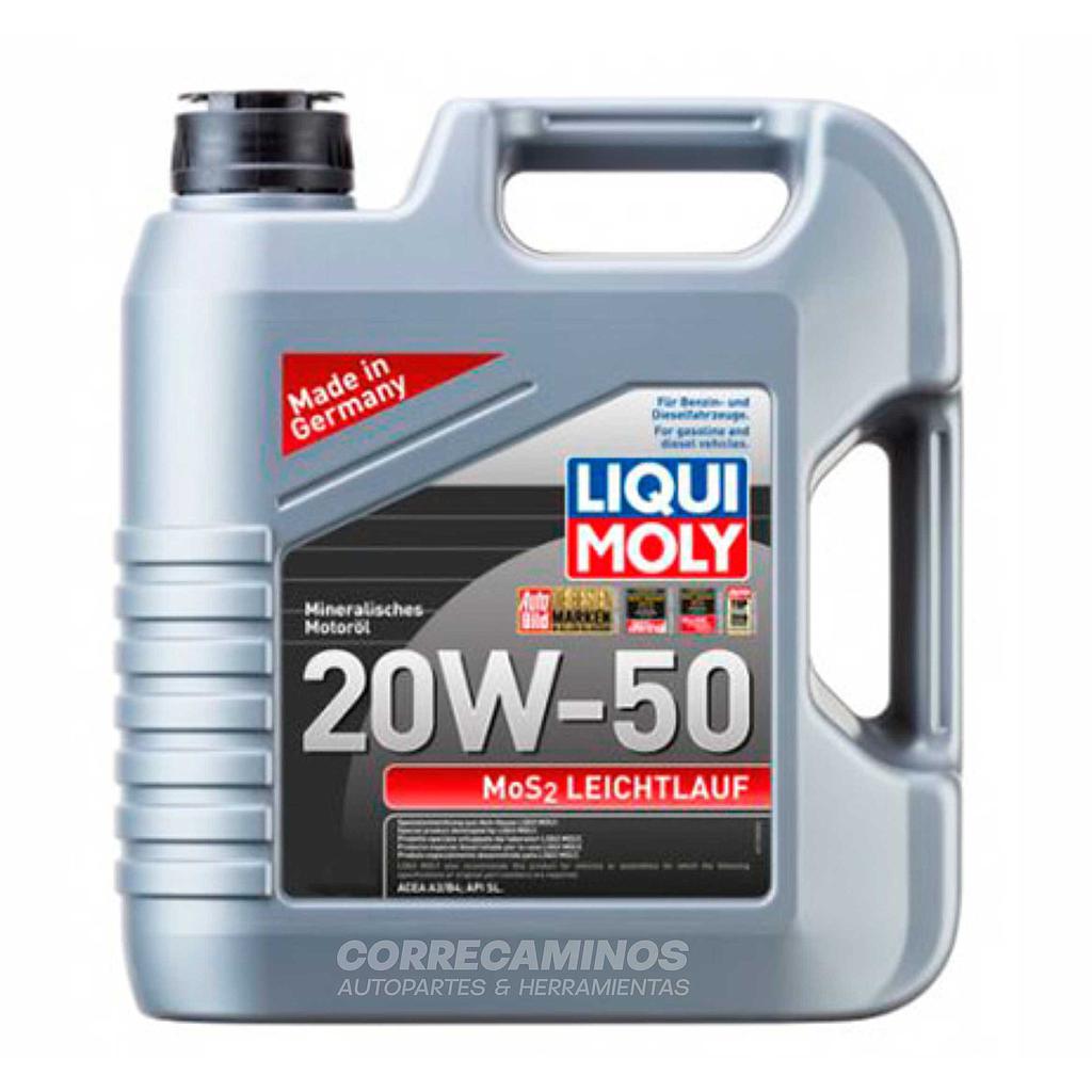P4-39-A1 ACEITE 20W50 GALON 5L Mos2 (LIQUI MOLY) 1212