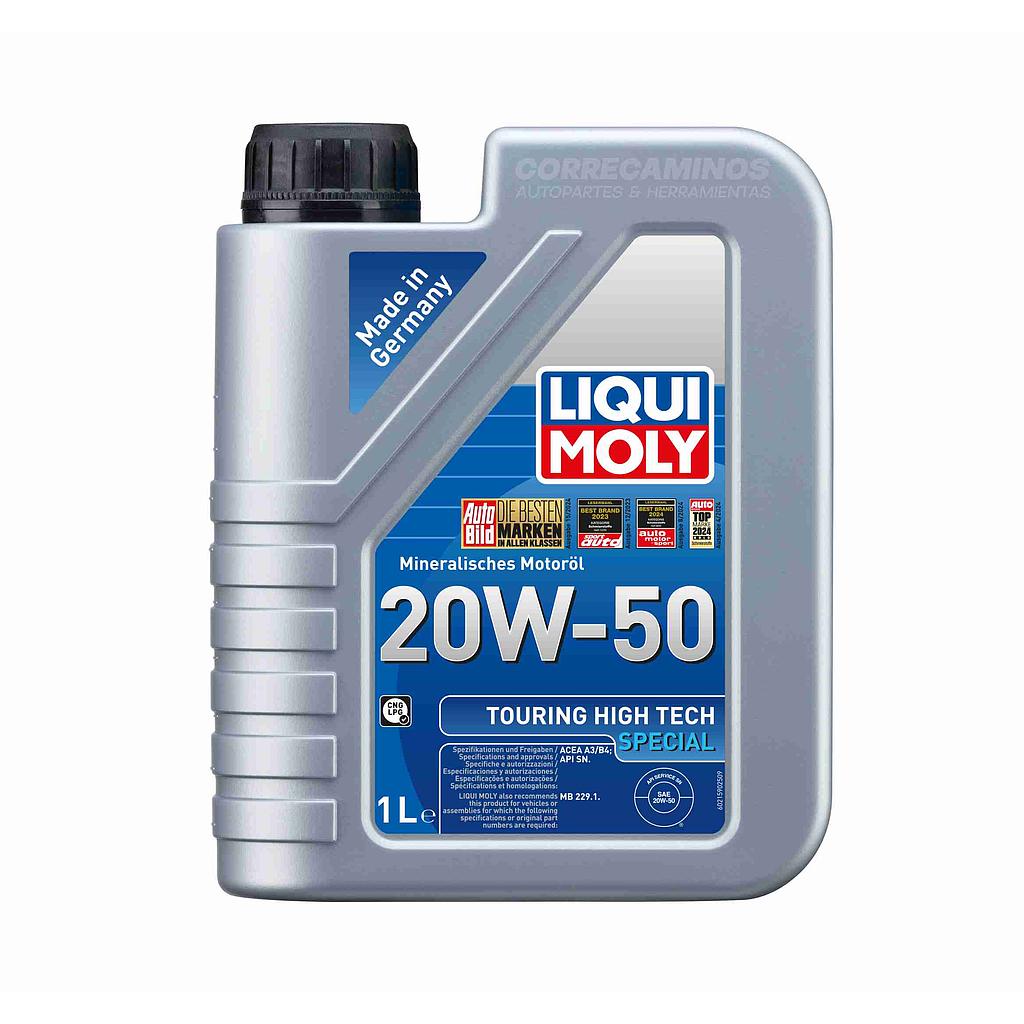 P4-39-D2 ACEITE 20W50 (MIN TOURING HIGH TECH) LIQUI MOLY 21590