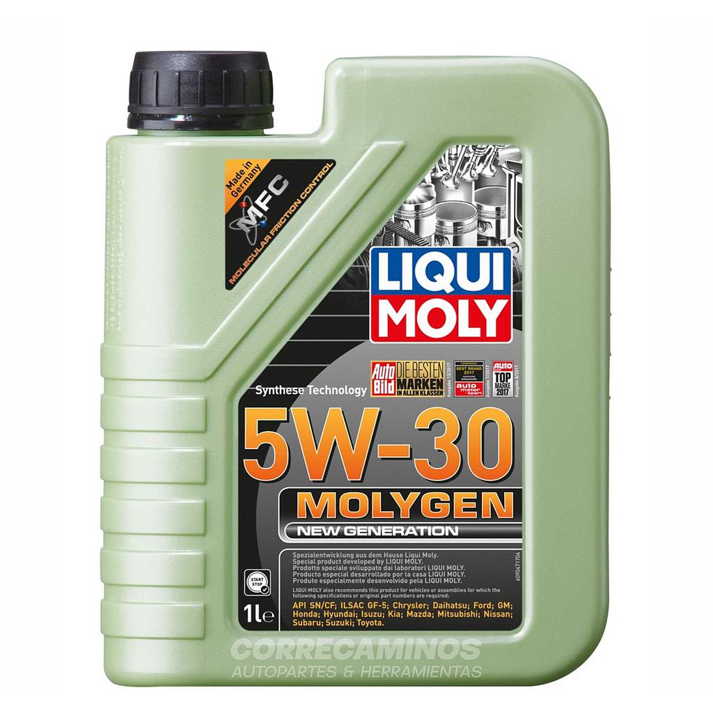 P4-39-F1 ACEITE 5W30 1 LITRO (LIQUI MOLY) MOLYGEN 21224