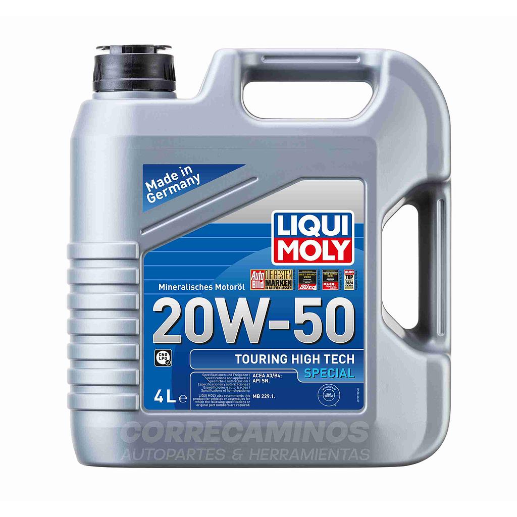 P4-39-C2 ACEITE 20W50 GALON 4L (TOURING HIGH TECH) LIQUI MOLY 21591