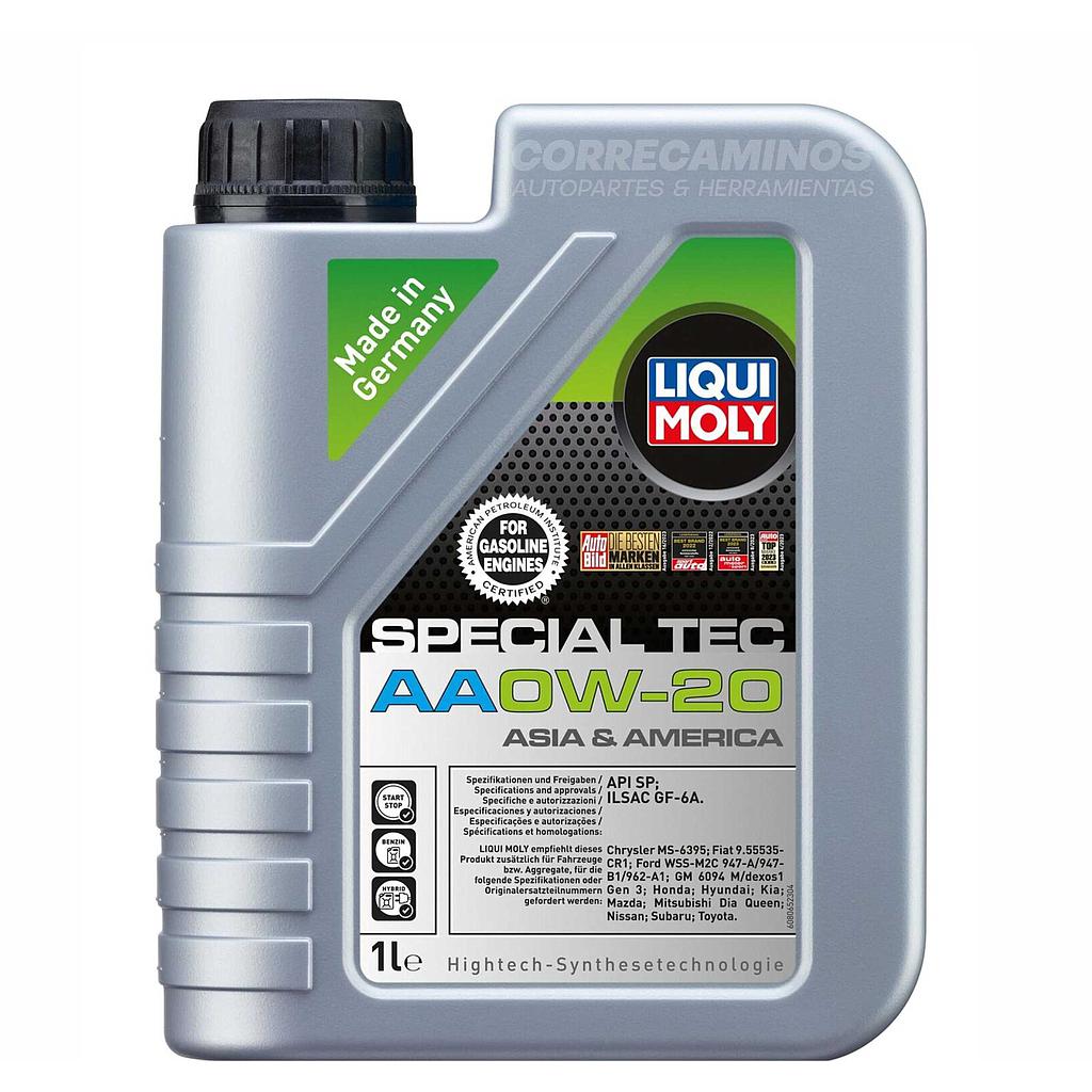 P4-39-I3 ACEITE 0W20 SPECIAL TEC (LIQUI MOLY) 1L 6738