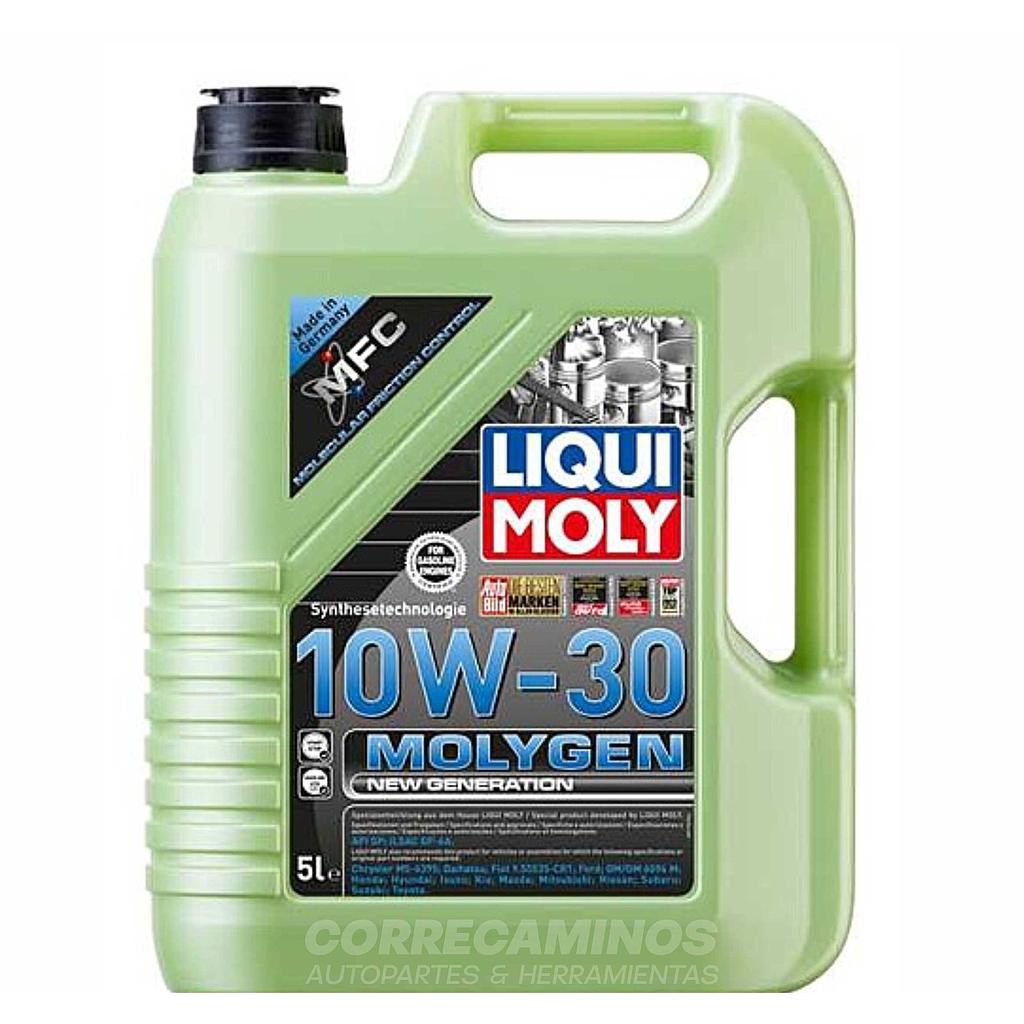 P4-21-C4 ACEITE 10W30 GALON 5L GASOLINA (LIQUI MOLY) MOLYGEN 9978