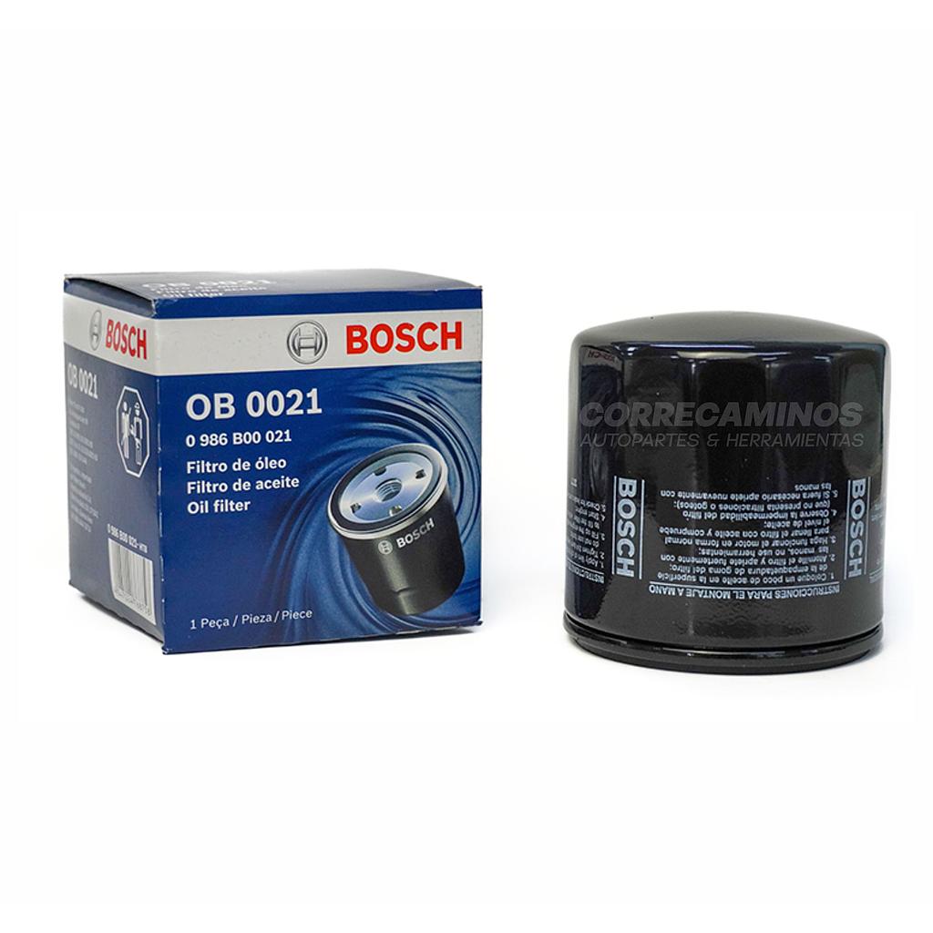 P5-2-B6 FILTRO ACEITE ONIX CORSA AVEO JOY COBALT AVEO OPTRA  (BOSCH) 0986B00021<