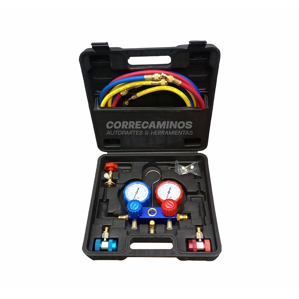 B MANOMETRO PROBADOR AIRE ACONDICIONADO yz-4009