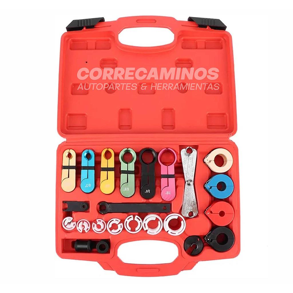 KIT DESCONECTOR DE LINEAS DE COMBUSTIBLE Y AIRE ACONDICIONADO