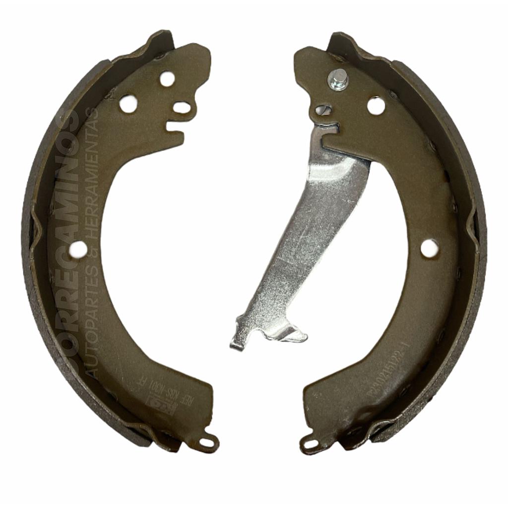 P4-30-A1 ZAPATAS FRENO CHEVROLET N300 N400 (5 PERNOS) KBS-N301