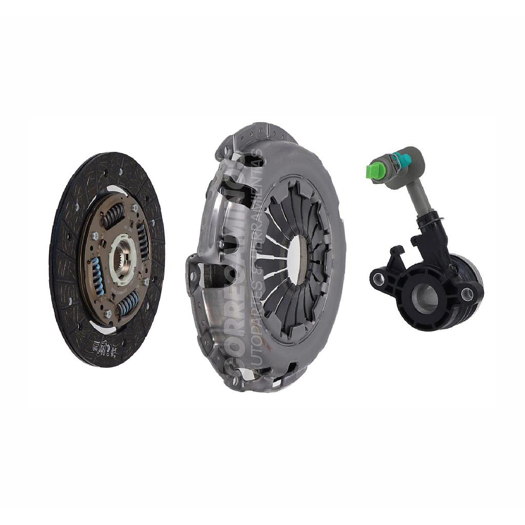 P4-12-E4 KIT EMBRAGUE NISSAN TIIDA 1.6 MARCH NOTE JUKE HR16  SENTRA MR18 MR20 (VALEO) NSK-213B<