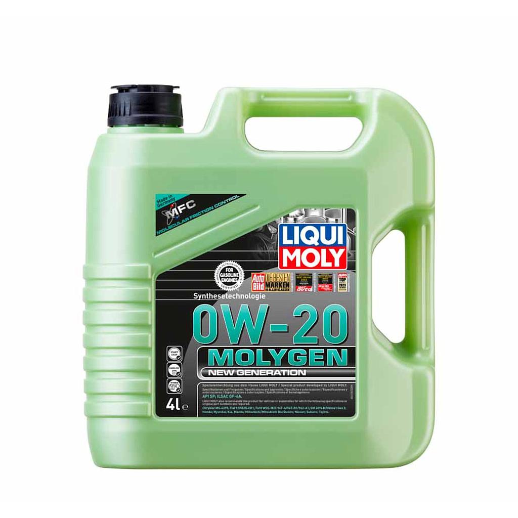 P4-39-B5 ACEITE 0W20 GALON 4L (LIQUI MOLY) MOLYGEN