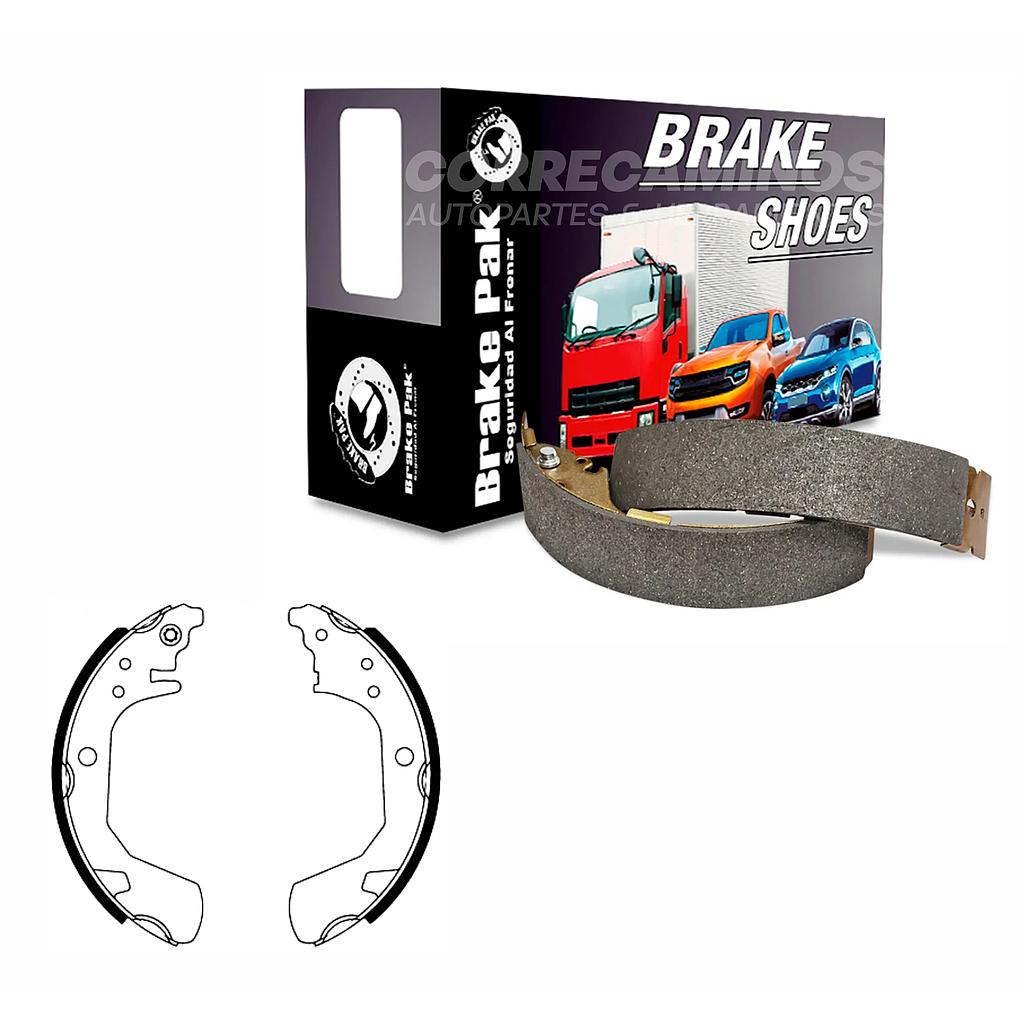 P4-29-A4 ZAPATAS FRENO SUZUKI SWIFT DZIRE NUEVO BP-1114&lt;
