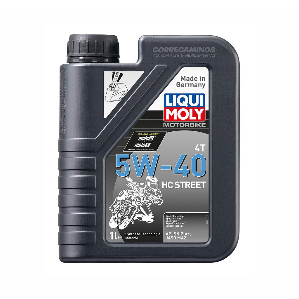 P4-14-E4 ACEITE MOTO 5W40 STREET (LIQUI MOLY) 20750