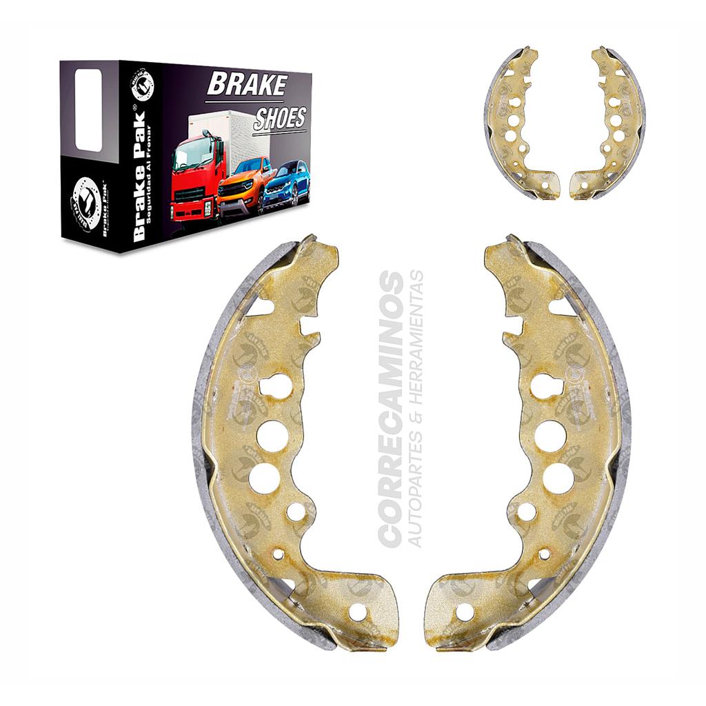 P4-29-F3 ZAPATAS FRENO CHEVROLET SUZUKI GRAND VITARA TRACKER BP-0738<