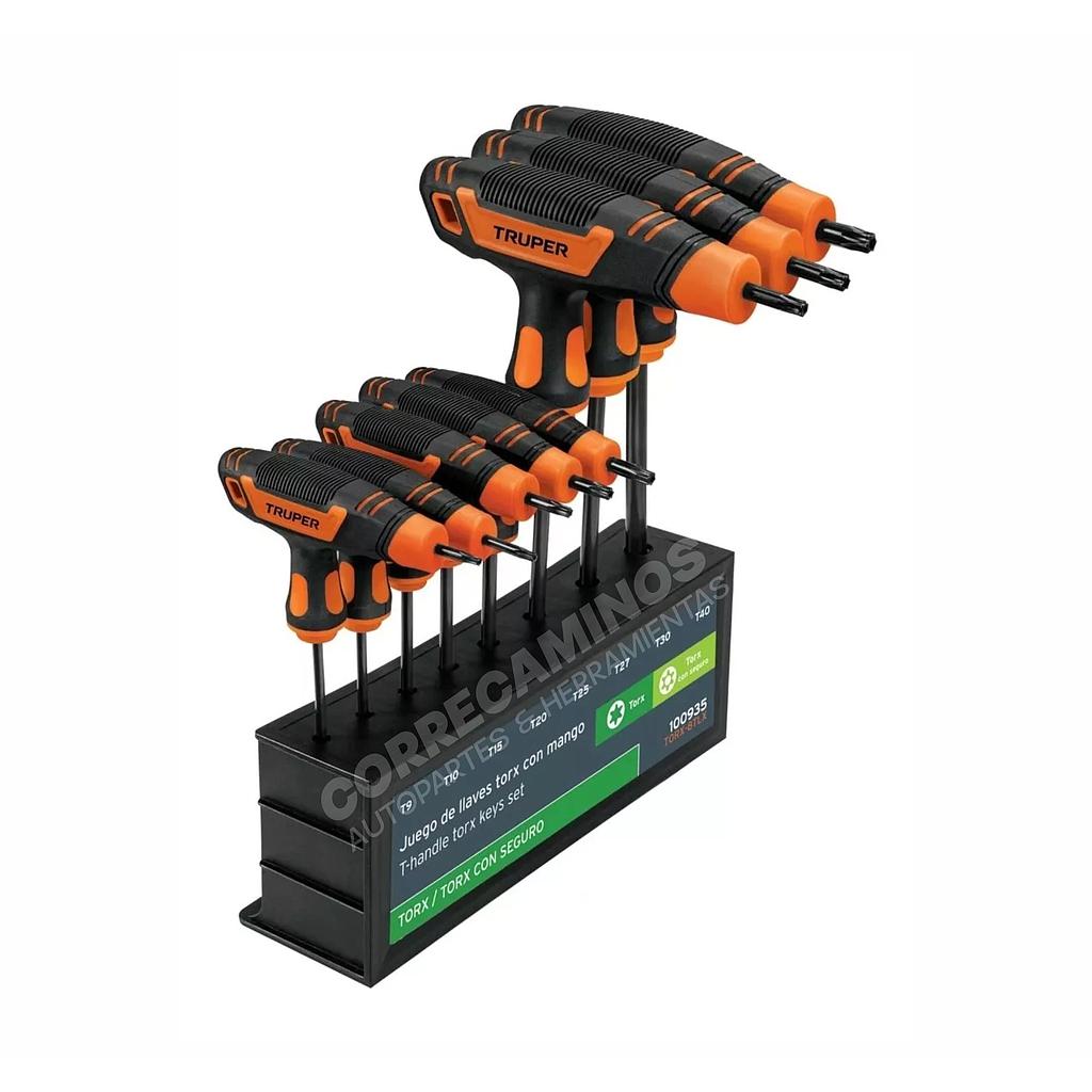 P4 KIT LLAVES TORX CON MANGO 100935