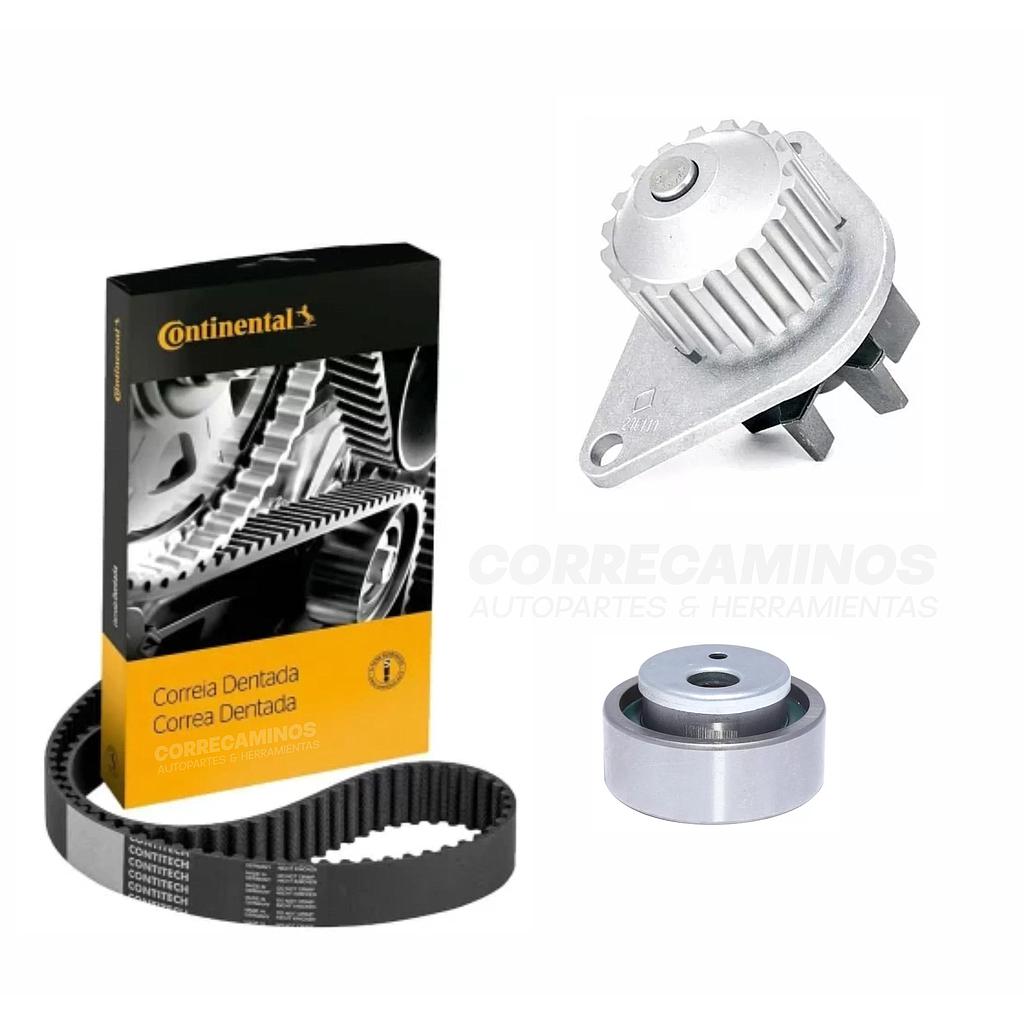 P3 KIT REPARTICION PEUGEOT 106 206 306 CON BOMBA DE AGUA 108D (CONTINENTAL) KIT-419EX