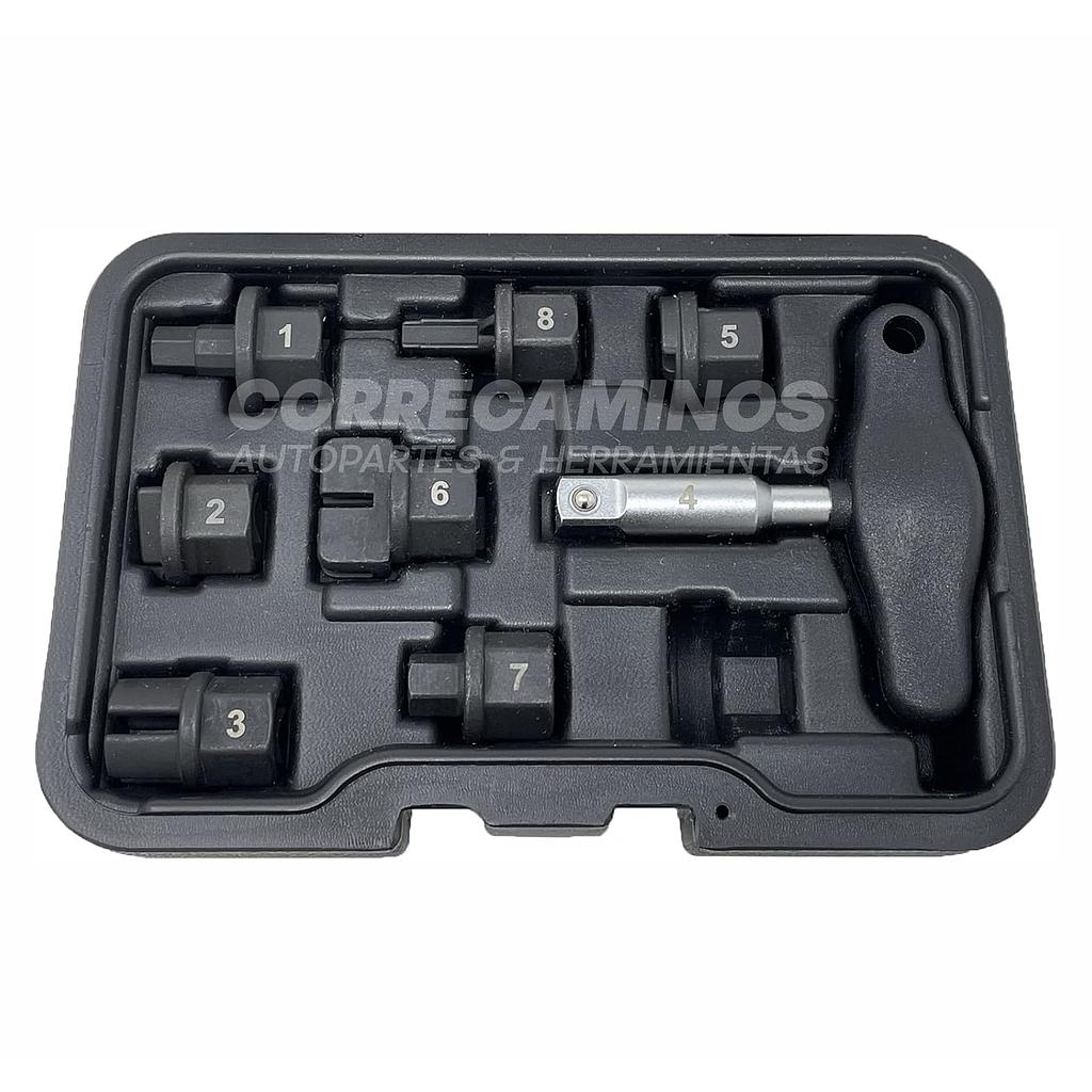 KIT COPAS PARA TAPONES DE ACEITE PLASTICOS