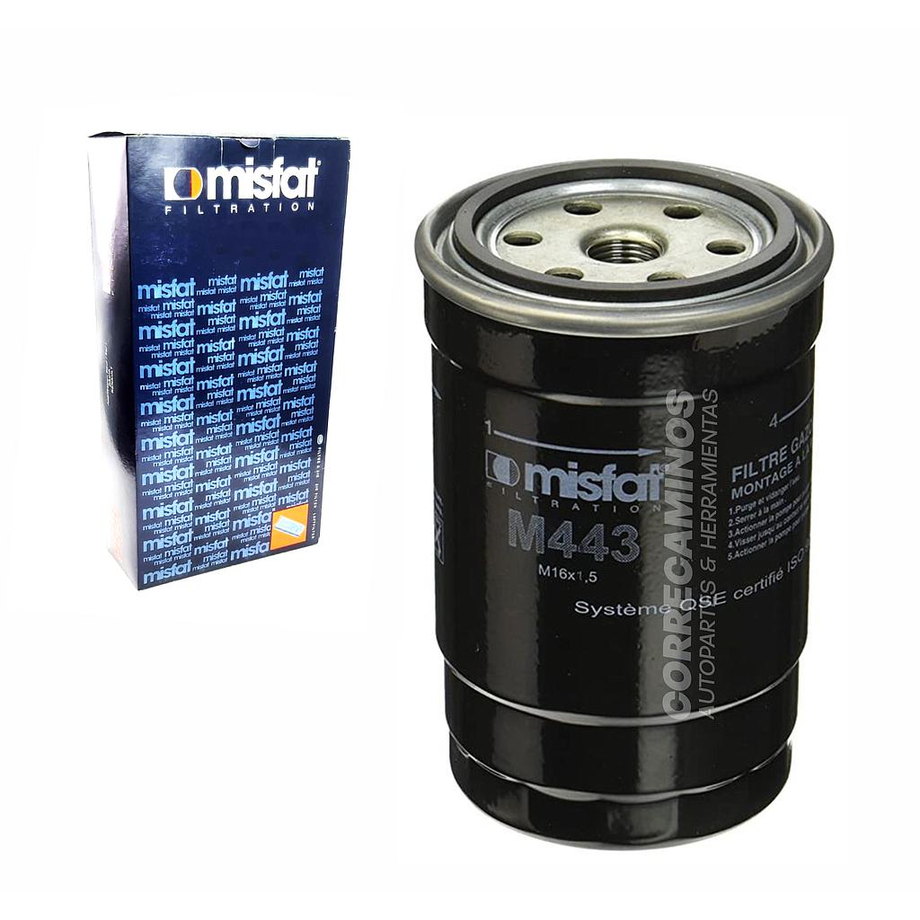 FILTRO ACEITE H1 STAREX JACT T6 DIESEL (MISFAT) M443